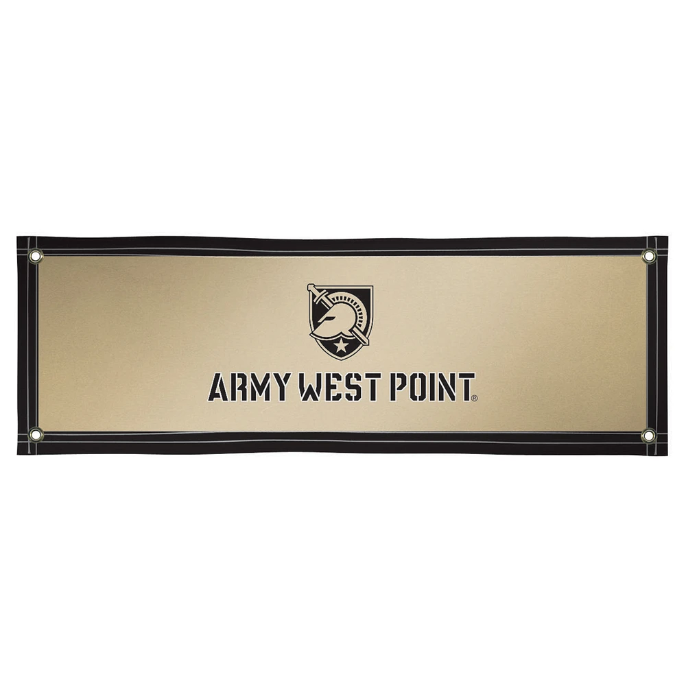 Gold Army Black Knights 2' x 6' Vinyl Banner
