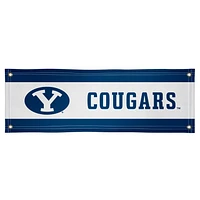 White BYU Cougars 2' x 6' Vinyl Banner