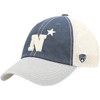 Men's Top of the World Navy/Tan Navy Midshipmen Offroad Trucker Hat