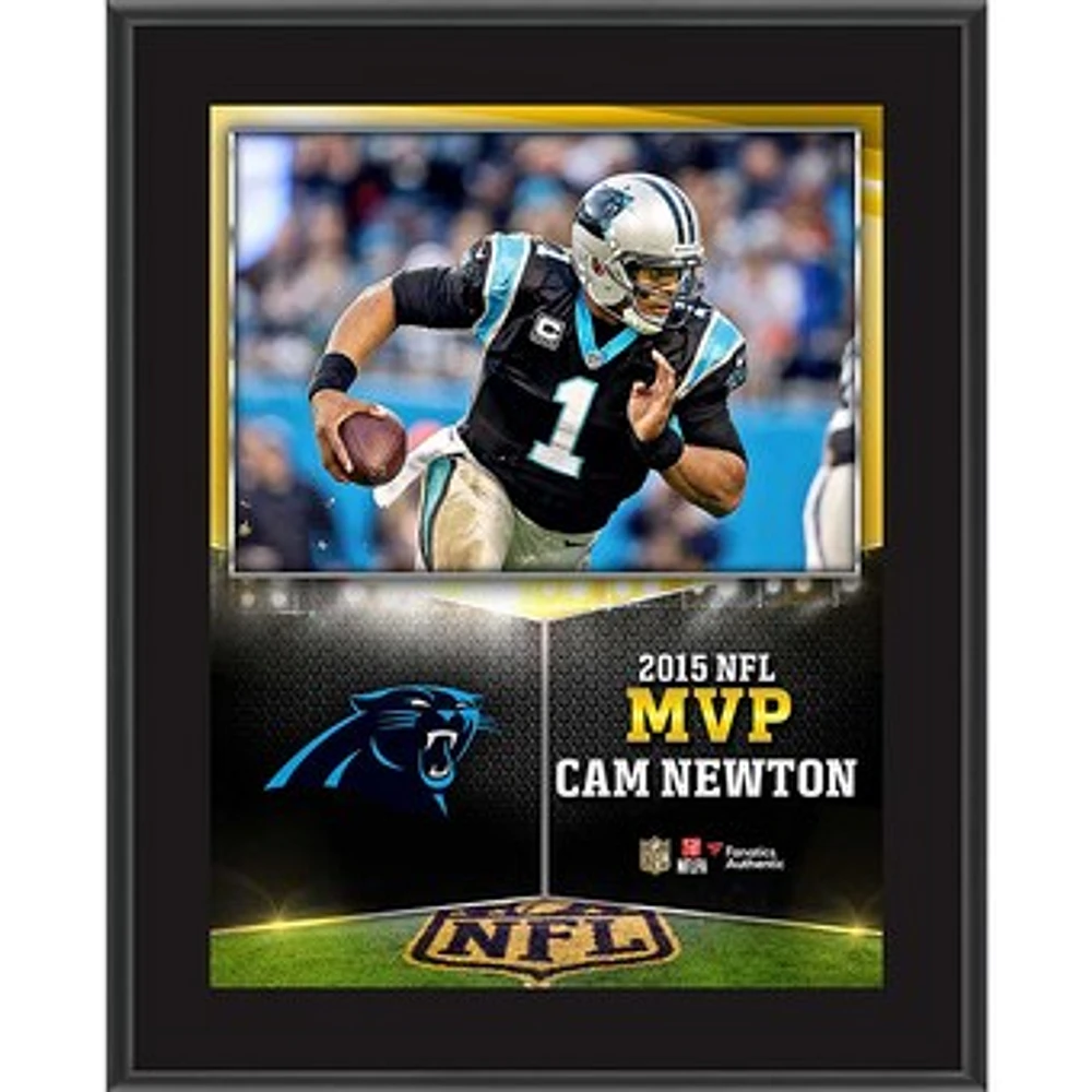 Cam Newton Carolina Panthers 10.5" x 13" NFL Honors 2015 MVP Sublimated Plaque