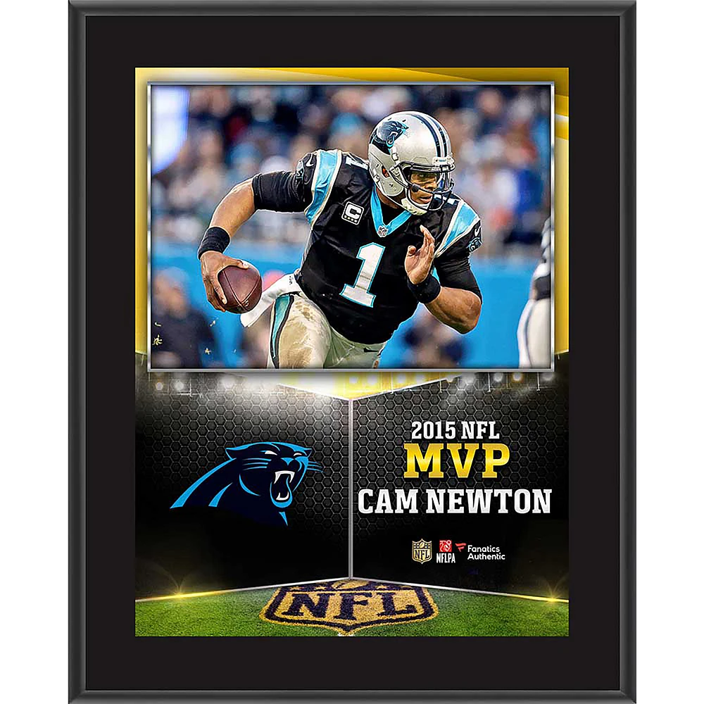 Cam Newton Carolina Panthers 10.5" x 13" NFL Honors 2015 MVP Sublimated Plaque