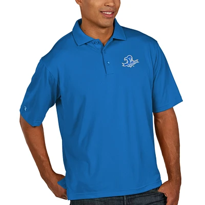 Antigua Blue Seton Hall Pirates Pique Xtra Lite Polo