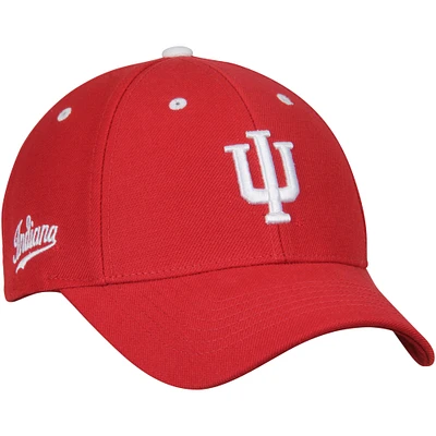 Men's Top of the World Crimson Indiana Hoosiers Triple Threat Adjustable Hat