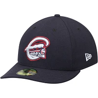 Men's New Era Navy Syracuse Chiefs Low Profile Authentic Collection 59FIFTY Fitted Hat