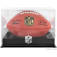 NFL Shield Black Base Football Display Case