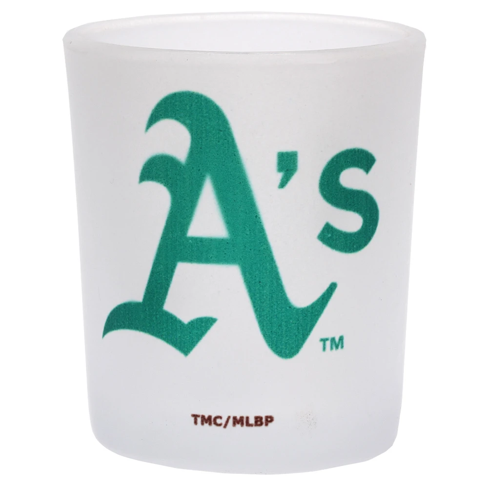 Oakland Athletics 4.5oz. Frosted Souvenir Glass