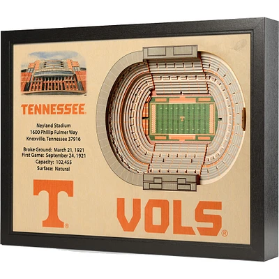 Tennessee Volunteers 25.5" x 19.5" Neyland Stadium Stadium Views Wall Art