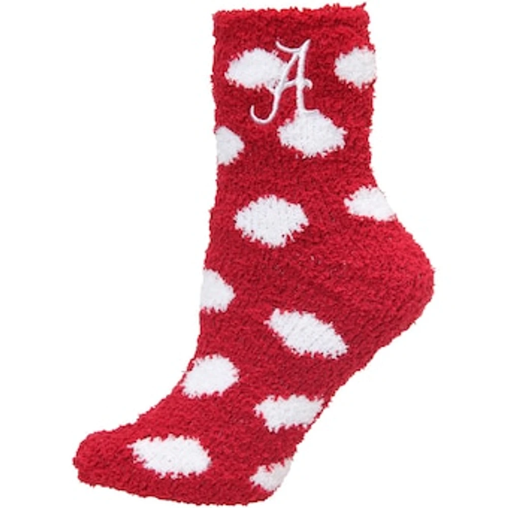 Women's ZooZatz Alabama Crimson Tide Plush Dot Socks