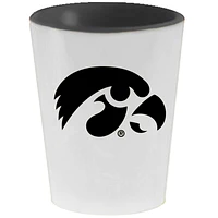 Iowa Hawkeyes 2oz. Inner Color Ceramic Cup