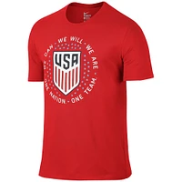 Men's Nike Red Team USA Pride T-Shirt