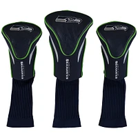 Seattle Seahawks 3-Pack Contour Golf Club Head Covers