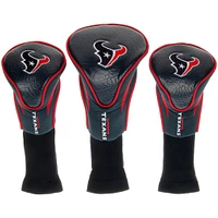 Houston Texans 3-Pack Contour Golf Club Head Covers