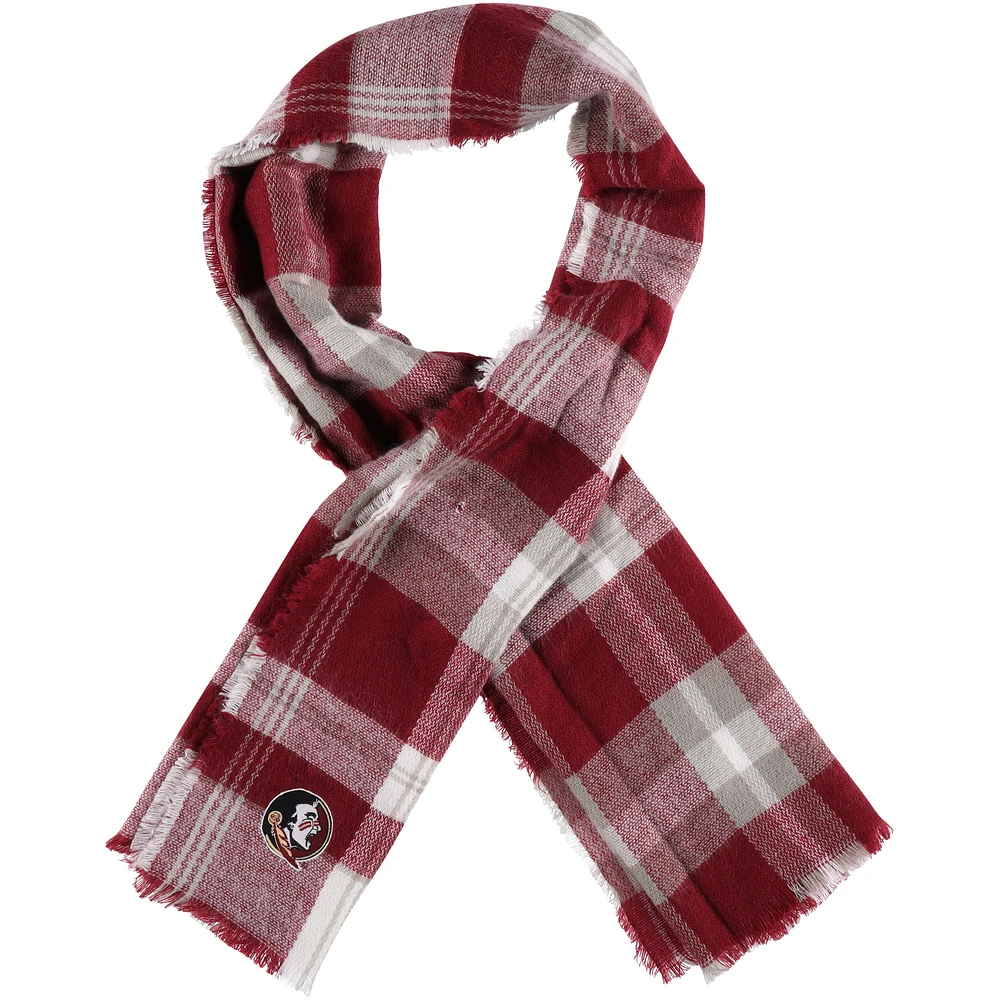 Women's ZooZatz Florida State Seminoles Tartan Blanket Scarf