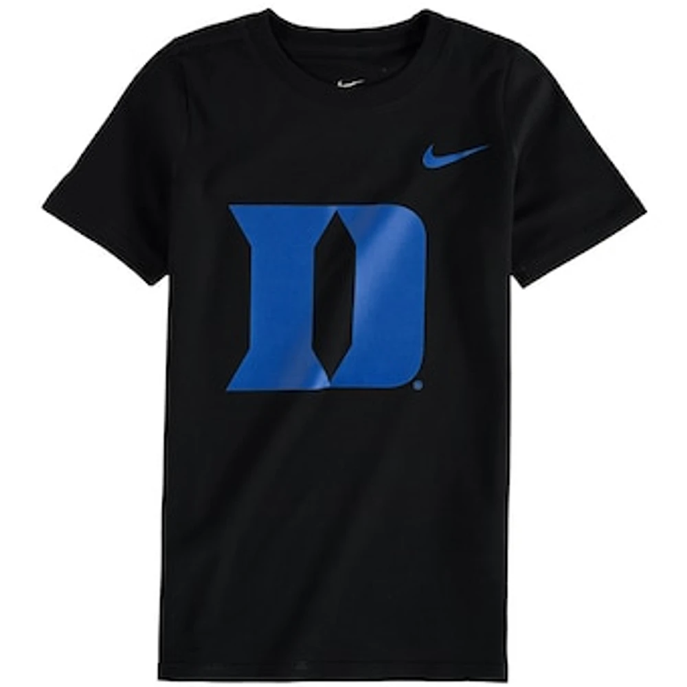 Preschool Nike Black Duke Blue Devils Logo T-Shirt