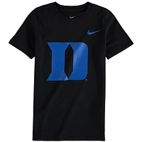 Preschool Nike Black Duke Blue Devils Logo T-Shirt