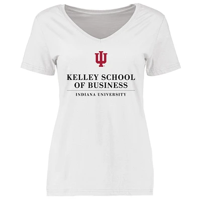 Women's White Indiana Hoosiers Kelley School of Business T-Shirt