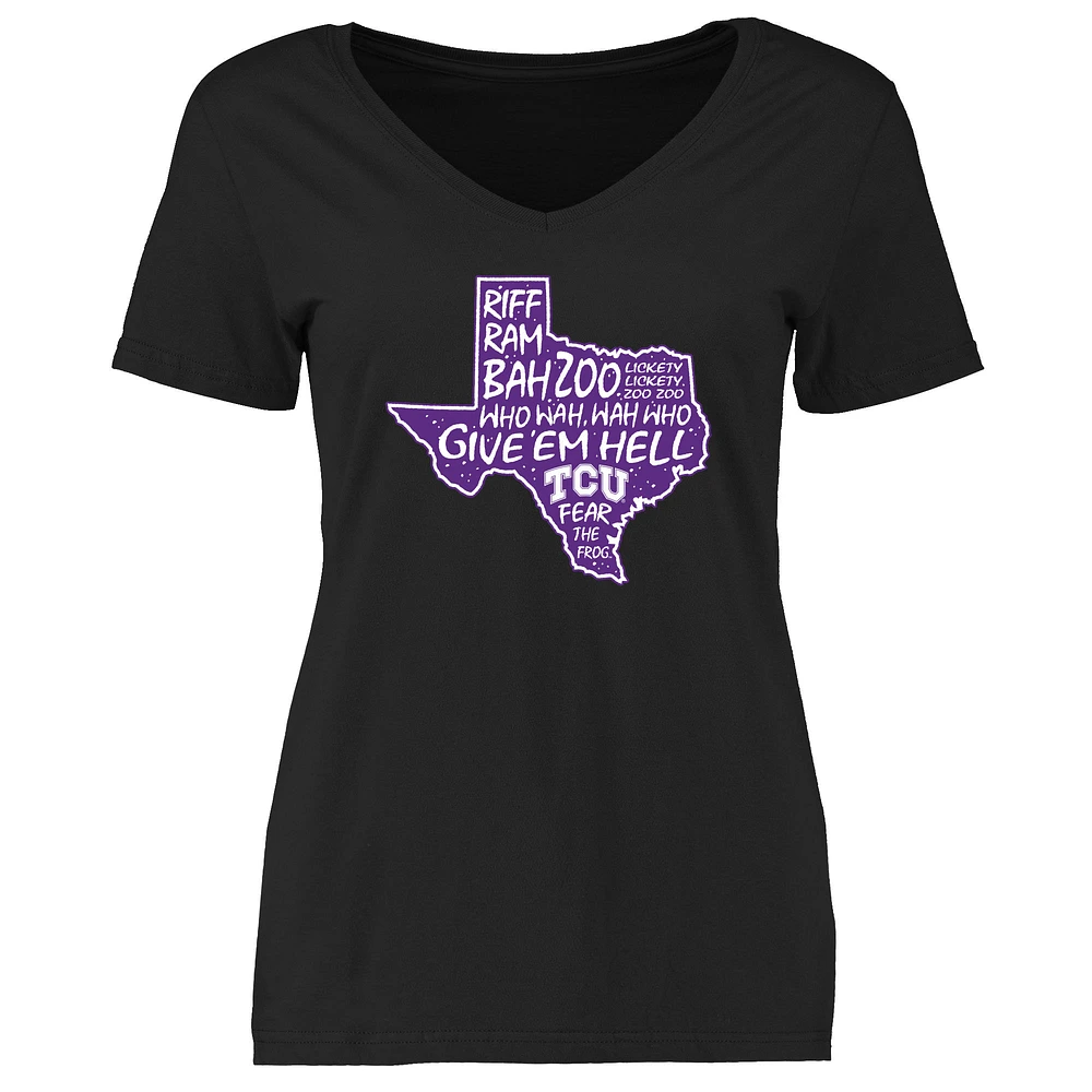 Women's TCU Horned Frogs Who Wah T-Shirt