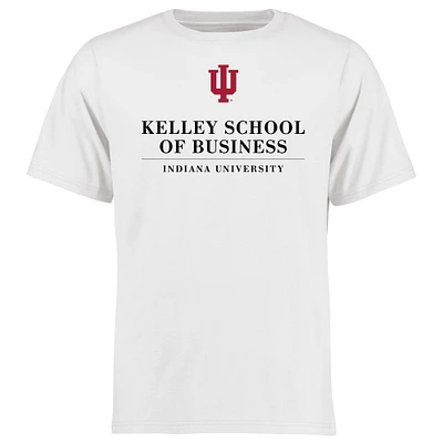 Men's White Indiana Hoosiers Kelley School of Business T-Shirt