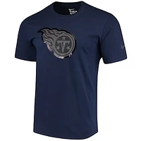 Men's Nike Navy Tennessee Titans Champion Drive Reflective T-Shirt