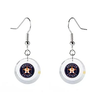 Houston Astros Swarovski Pick Off Earrings