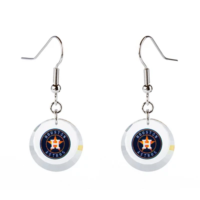 Houston Astros Swarovski Pick Off Earrings