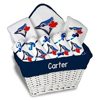 Newborn & Infant White Toronto Blue Jays Personalized Large Gift Basket