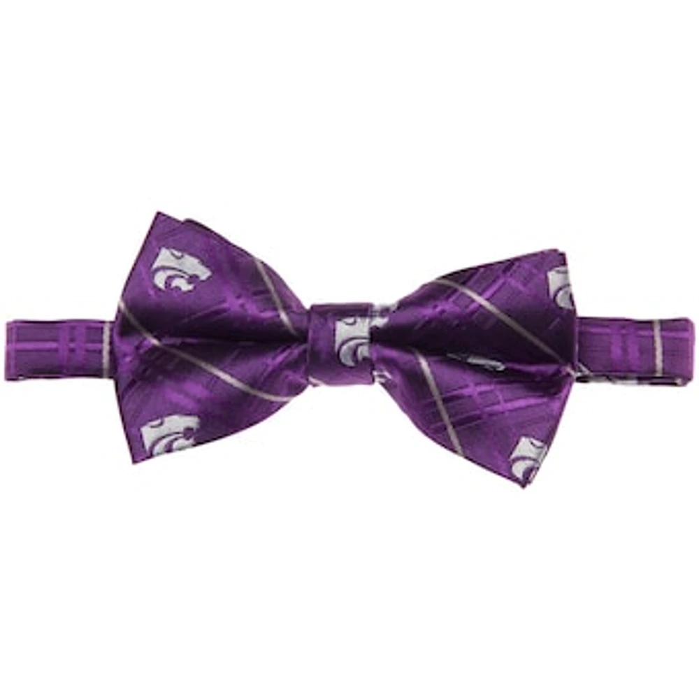 Men's Purple Kansas State Wildcats Oxford Bow Tie