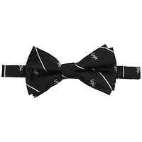 Men's Black Chicago White Sox Oxford Bow Tie