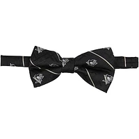 Men's Black Pittsburgh Penguins Oxford Bow Tie