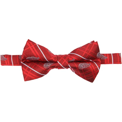 Men's Red Detroit Red Wings Oxford Bow Tie