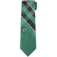 Men's Dallas Stars Woven Poly Grid Tie