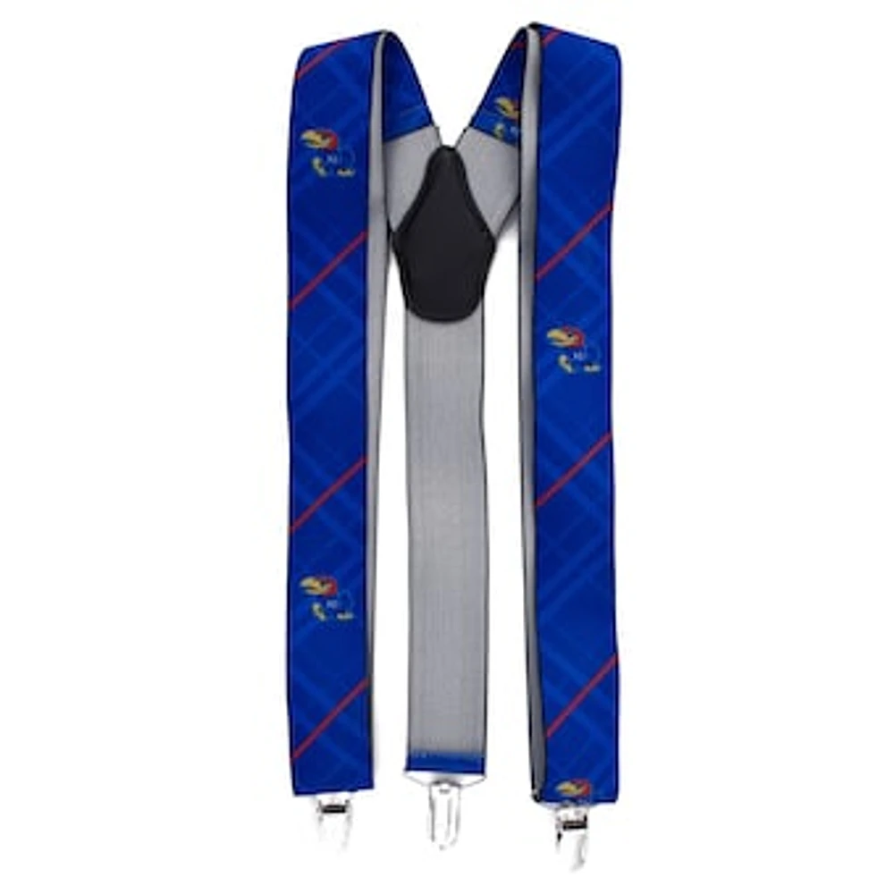 Men's Blue Kansas Jayhawks Suspenders