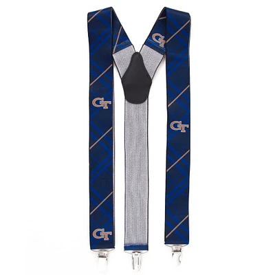 Men's Blue Georgia Tech Yellow Jackets Suspenders