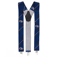 Men's Blue Georgia Tech Yellow Jackets Suspenders