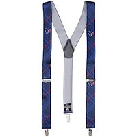 Men's Blue Houston Texans Suspenders