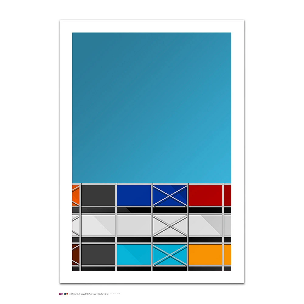 Minnesota Twins 14" x 20" Minimalist Metropolitan Stadium Art Giclee