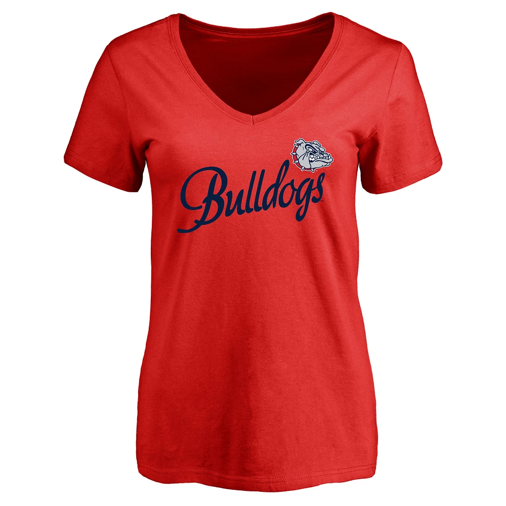 Women's Red Gonzaga Bulldogs Dora T-Shirt