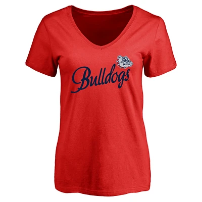 Women's Red Gonzaga Bulldogs Dora T-Shirt