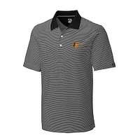 Men's Cutter & Buck Black/Gray Baltimore Orioles Trevor DryTec Polo