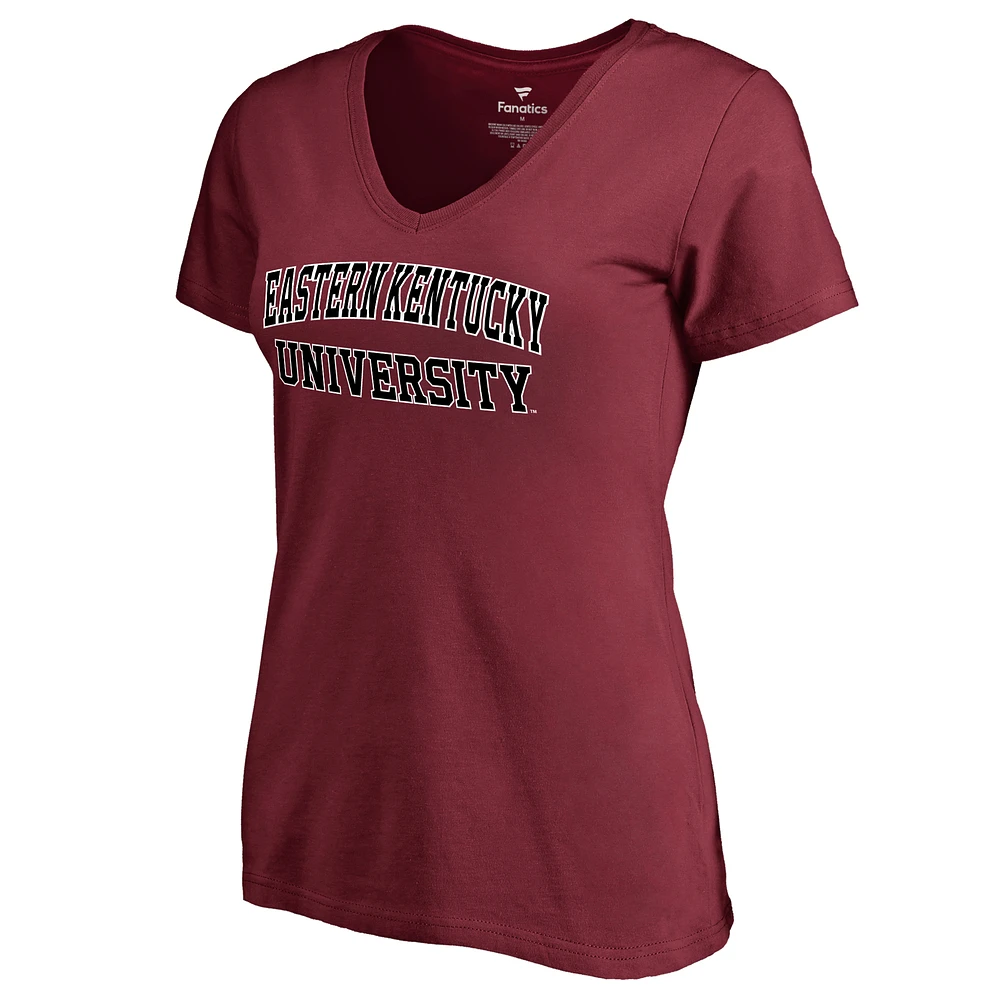 Women's Maroon Eastern Kentucky Colonels Everyday T-Shirt
