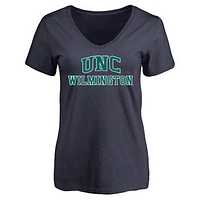 Women's Navy UNC Wilmington Seahawks Everyday T-Shirt