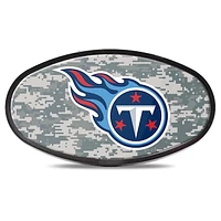 Tennessee Titans Plastic Oval Fixed 2" Digi Camo Hitch Receiver