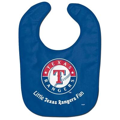 Infant WinCraft Texas Rangers Lil Fan All Pro Baby Bib