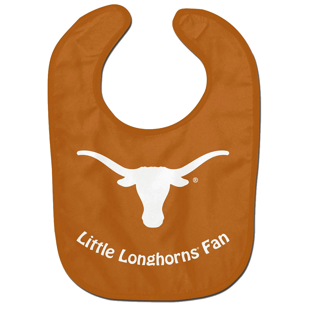 Infant WinCraft Texas Longhorns Lil Fan All Pro Baby Bib