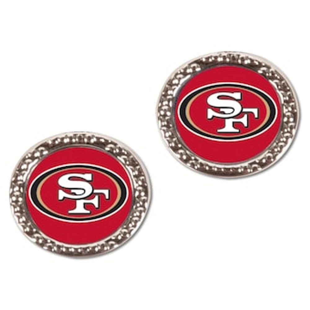 Women's WinCraft San Francisco 49ers Round Post Earrings