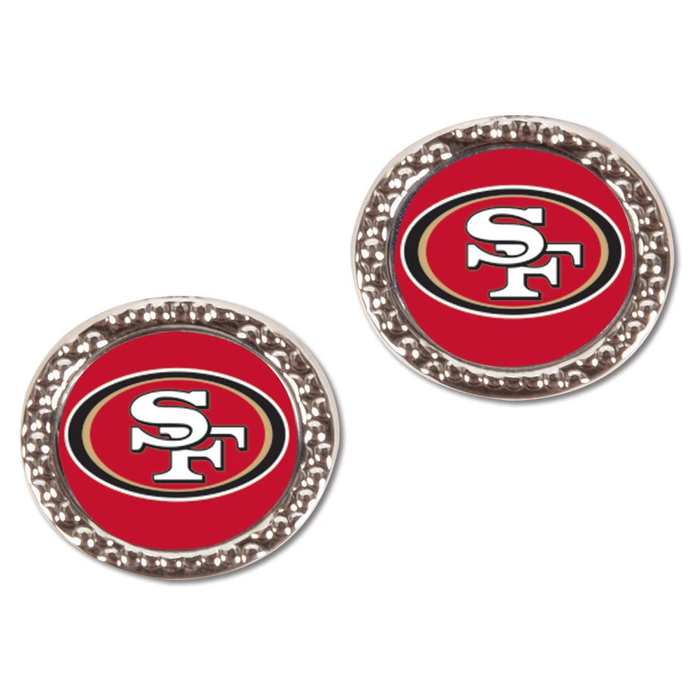 Women's WinCraft San Francisco 49ers Round Post Earrings