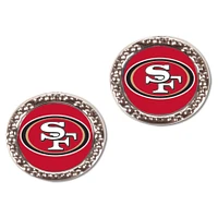 Women's WinCraft San Francisco 49ers Round Post Earrings