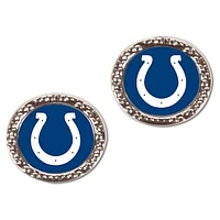 Women's WinCraft Indianapolis Colts Round Post Earrings