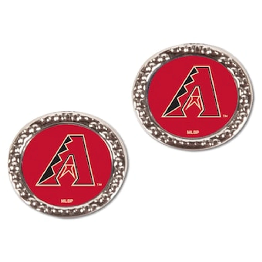 Women's WinCraft Arizona Diamondbacks Round Post Earrings