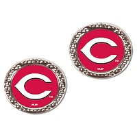 Women's WinCraft Cincinnati Reds Logo Round Post Earrings